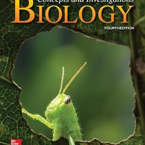 Test Bank Biology Concepts and Investigations 4th Edition by Marielle Hoefnagels