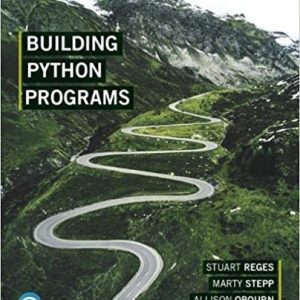 Test Bank Building Python Programs 1st Edition by Stuart Reges