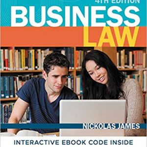 Test Bank Business Law 4th Edition by Nickolas James