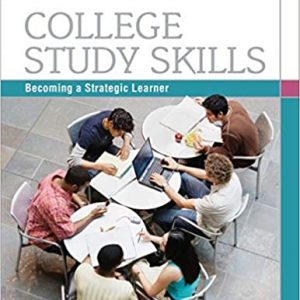 Test Bank College Study Skills Becoming a Strategic Learner 7th Edition by Dianna L. Van Blerkom