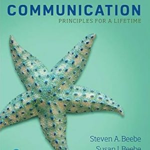 Test Bank Communication Principles for a Lifetime 7th Edition by Steven A. Beebe