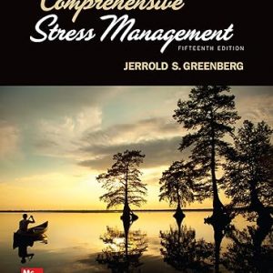 Test Bank Comprehensive Stress Management 15th Edition by Jerrold S. Greenberg