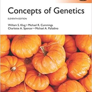 Test Bank Concepts of Genetics Global Edition 11th Edition by Michael A. Palladino