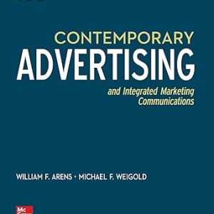 Test Bank Contemporary Advertising 16th Edition by William Arens