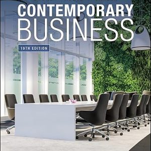 Test Bank Contemporary Business 19th Edition