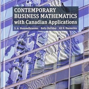 Test Bank Contemporary Business Mathematics with Canadian Applications 12th Edition by Siegfried A. Hummelbrunner