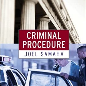 Test Bank Criminal Procedure 8th Edition by Joel Samaha