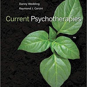 Test Bank Current Psychotherapies 11th Edition by Danny Wedding