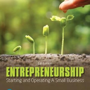 Test Bank Entrepreneurship Starting and Operating A Small Business 5th Edition by Caroline Glackin