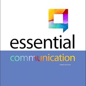 Test Bank Essential Communication 3rd Edition by Ronald Adler