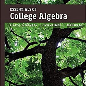 Test Bank Essentials of College Algebra 12th Edition by Margaret L. Lial