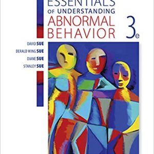 Test Bank Essentials of Understanding Abnormal Behavior 3rd Edition by David Sue