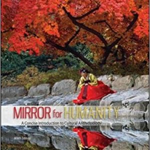 Test Bank Mirror for Humanity A Concise Introduction to Cultural Anthropology 9th Edition by Conrad Kottak