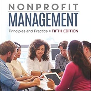 Test Bank Nonprofit Management Principles and Practice 5th Edition by Michael J. Worth