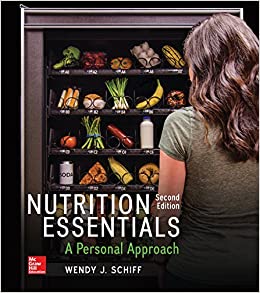 Test Bank Nutrition Essentials A Personal Approach 2nd Edition by Wendy Schiff