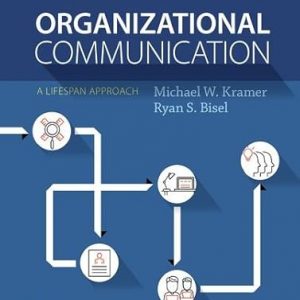 Test Bank Organizational Communication 1st Edition by Michael W. Kramer