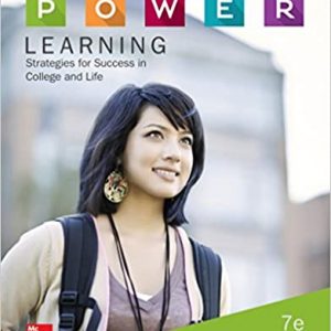 Test Bank P.O.W.E.R. Learning Strategies for Success in College and Life 7th Edition by Robert Feldman