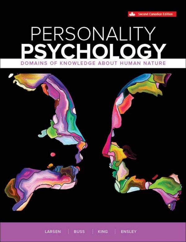 Test Bank Personality Psychology 2nd Canadian Edition by Randy Larsen