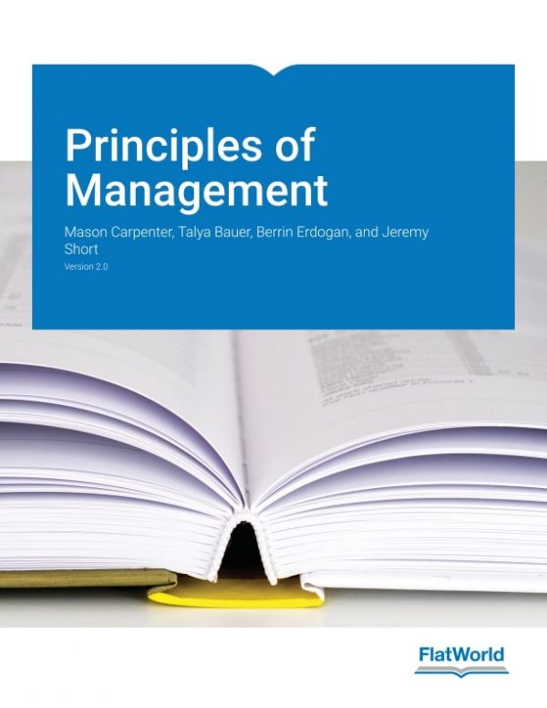 Test Bank Principles of Management Version 2.0 by Carpenter