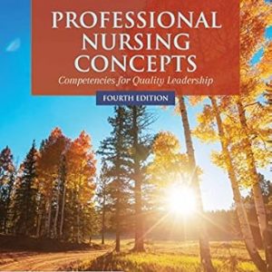 Test Bank Professional Nursing Concepts Competencies for Quality Leadership 4th Edition by Anita Finkelman