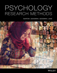 Test Bank Psychology Research Methods 1st edition by Lorelle J. Burton