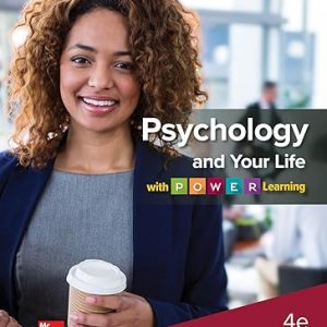 Test Bank Psychology and Your Life with P.O.W.E.R Learning 4th Edition by Robert Feldma