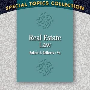 Test Bank Real Estate Law 9th Edition by Robert J. Aalberts