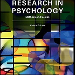 Test Bank Research in Psychology Methods and Design 8th Edition by Kerri A. Goodwin