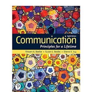 Test Bank Revel for Communication Principles for a Lifetime 8th Edition by Steven A. Beebe