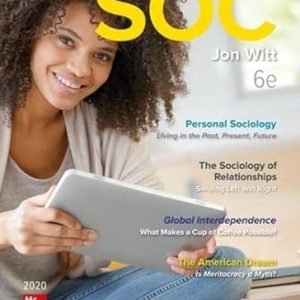 Test Bank SOC 2020 6th Edition by Jon Wit