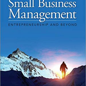 Test Bank Small Business Management Entrepreneurship and Beyond 6th Edition by Timothy S. Hatten