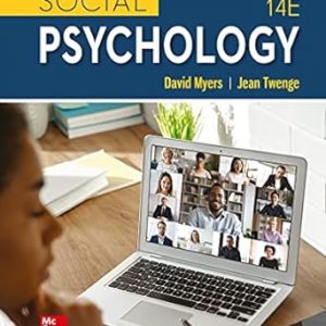 Test Bank Social Psychology 14th Edition by David Myers