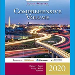 Test Bank South Western Federal Taxation 2020 Comprehensive 43rd Edition by David M. Maloney