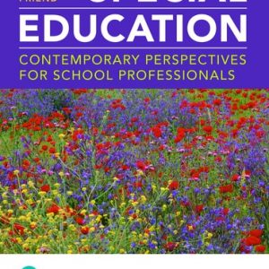 Test Bank Special Education Contemporary Perspectives for School Professionals 5th Edition by Marilyn Friend