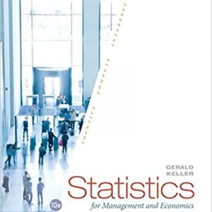 Test Bank Statistics for Management and Economics Abbreviated 10th Edition by Gerald Keller