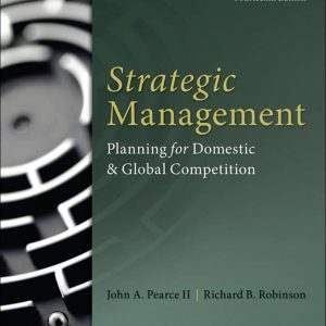 Test Bank Strategic Management 14th Edition by Pearce