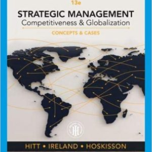 Test Bank Strategic Management Concepts and Cases Competitiveness and Globalization 13th Edition by Michael A. Hitt