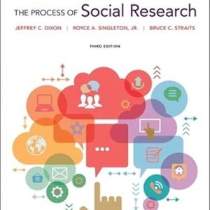 Test Bank The Process of Social Research 3rd Edition by Jeffrey C. Dixon