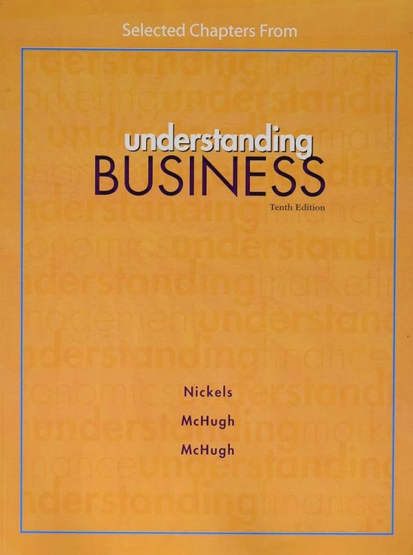 Test Bank Understanding Business 10th Edition by Nickels McHugh