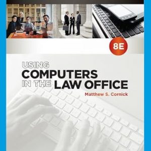 Test Bank Using Computers in the Law Office 8th Edition by Matthew S.Cornick