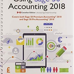 Test Bank Using Sage 50 Accounting 2018 by Mary Purbhoo